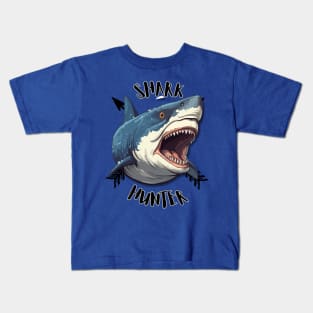 Mr Monster Shark Hunter -  T-Shirt Kids T-Shirt